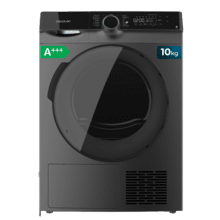 Bolero Dresscode Dry 10500 Inverter Steel Secadora bomba de calor con capacidad de 10kg, clase A+++, motor Inverter, certificación Woolmark, 14 programas, y funciones SpaCare y planchado fácil