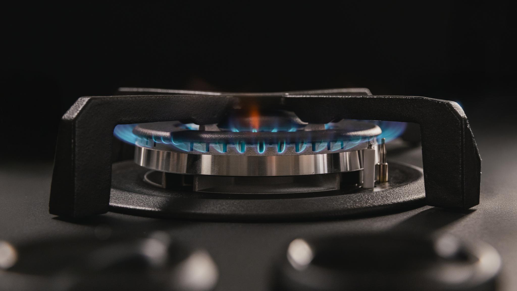 Potencia 3,4kW con un quemador WOK de triple corona