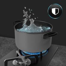 Bolero Squad G 2400S Nano Glass - Placa de gas de 2 Fuegos, 5,2kW, Nano Glass, Parrillas de Hierro Fundido, Quemador WOK Triple Corona, Encendido Electrónico, Seguridad en Válvulas, accesorio para la conversión de gas incluído.