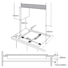 Bolero Squad G 2400S Nano Glass - Placa de gas de 2 Fuegos, 5,2kW, Nano Glass, Parrillas de Hierro Fundido, Quemador WOK Triple Corona, Encendido Electrónico, Seguridad en Válvulas, accesorio para la conversión de gas incluído.