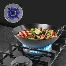 Bolero Squad G 2400F Glass Black - Placa de gas de 2 Fuegos, 5,2kW, Glass Black, Parrillas de Hierro Fundido, Quemador WOK Triple Corona, Encendido Electrónico, Seguridad en Válvulas, accesorio para la conversión de gas incluído.