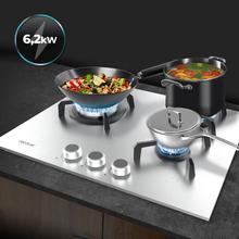 Bolero Squad G 3400S Inox Plaque de cuisson à gaz Cecotec Bolero Squad G 3400S Inox - avec 3 foyers, 6,2 kW, acier inoxydable, grilles en fonte, foyer WOK à triple anneau, allumage électronique, système de sécurité des valves, conversion au gaz butane.