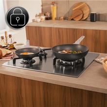Bolero Squad G 3400S Inox Plaque de cuisson à gaz Cecotec Bolero Squad G 3400S Inox - avec 3 foyers, 6,2 kW, acier inoxydable, grilles en fonte, foyer WOK à triple anneau, allumage électronique, système de sécurité des valves, conversion au gaz butane.