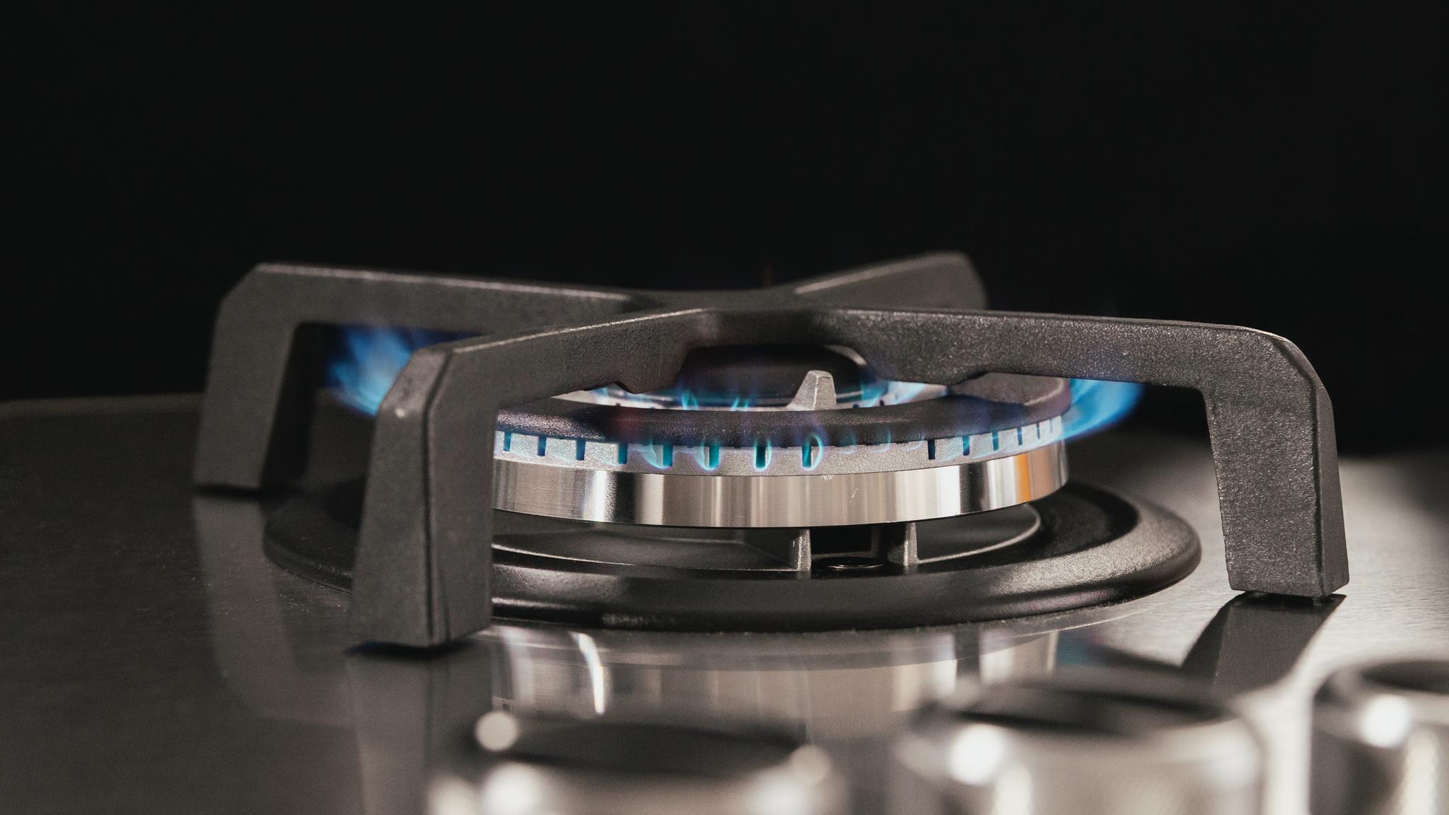 Potencia total de 6,2kW con un quemador WOK triple corona