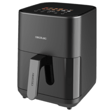 Cecofry&Grill Duoheat 4000 Air fryer Freidora de aire con doble resistencia para dorado perfecto y sabor de parrilla en carnes, capacidad de 4 litros y potencia de 1900 W para platos saludables.