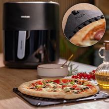 Cecofry&Grill Duoheat 6500 Friggitrice ad aria con doppia resistenza per una doratura perfetta e sapore di barbecue sulla carne, capacità di 6,5 litri e potenza di 2200 W per piatti salutari.