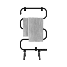 ReadyWarm 5000 Towel Black Radiador Toallero Eléctrico Bajo Consumo ReadyWarm 5000 Towel Black 100 W, Indicador de luz, Sistemas de Seguridad, Suelo y Pared