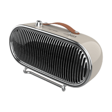 ReadyWarm 1500 Ceramic Calefactor cerámico de sobremesa con 1500 W, Diseño retro, termostato regulable y 2 modos de funcionamiento.