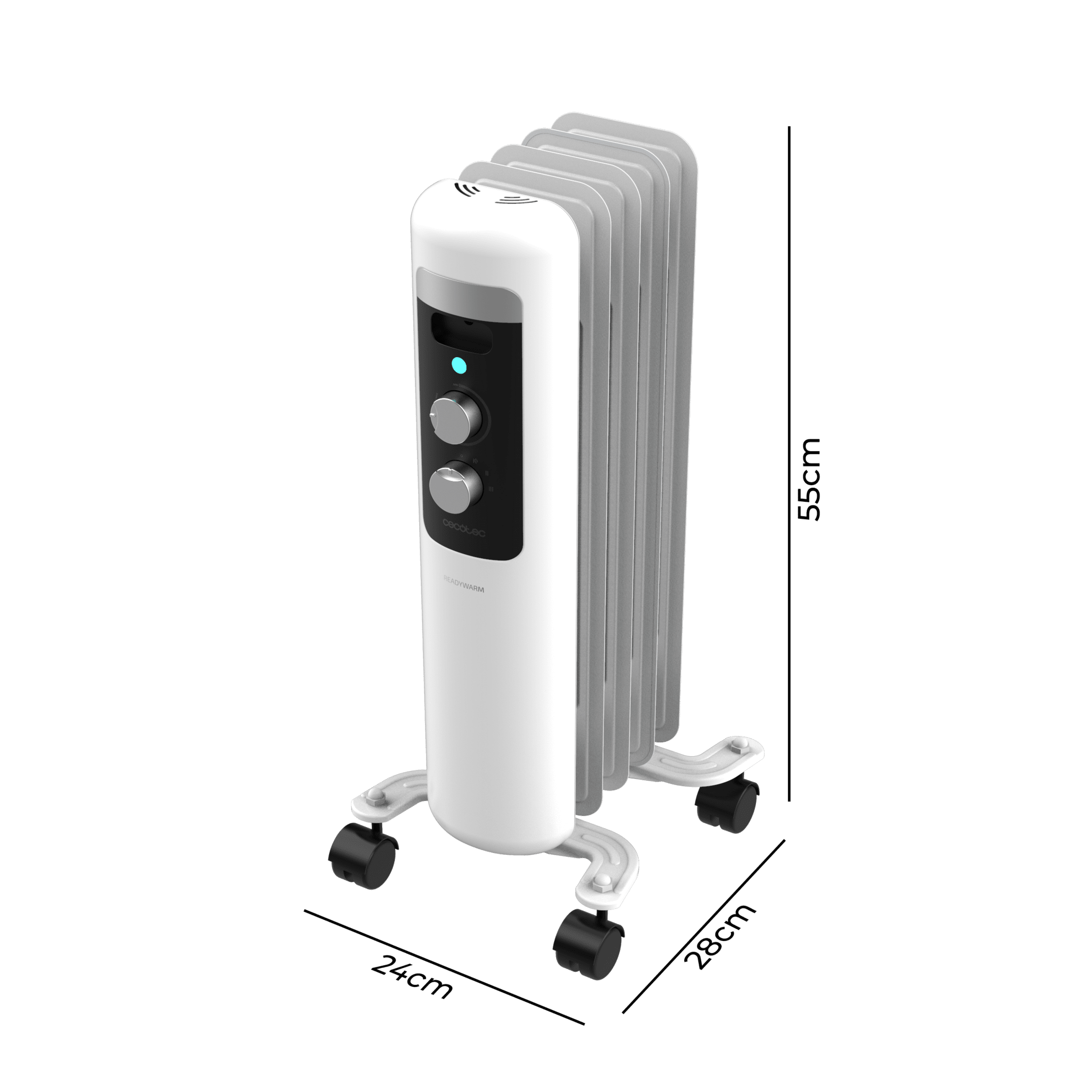 Radiador De Aceite Readywarm 9000 Space 360 - 5888 - Tienda Cecotec Radiador De Aceite Readywarm 9000 Space 360 - 5888 - Tienda Cecotec