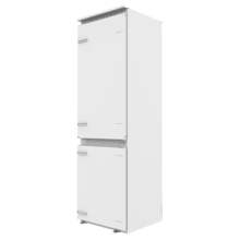 Bolero CoolMarket Combi BI-S MC 232 E Frigorífico combi Integrable sistema de puerta deslizante, Alto 177, Ancho 54cm, Capacidad 232 Litros, Metal Cooling, NoFrost, Clase Energética E, Fast Cooling, Fast Freezing y modo Vacaciones