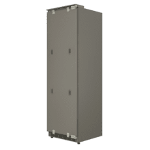 Bolero CoolMarket 1D BI-D 306 GREY E Frigorífico de 1 porta integrável com porta fixa, 187x55,9cm, 222 litros, Metal Cooling, interior cinzento Premium, Fast Freezing, modo de férias e classe energética E,