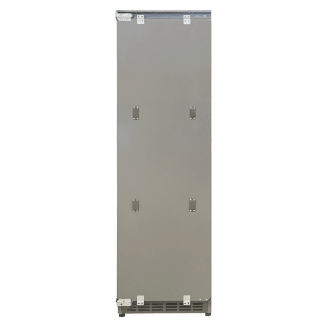 Bolero CoolMarket UF BI-D 222 GREY E Congelador 1 puerta integrable de puerta fija, 187x55,9cm, 222 Litros, Metal Cooling, Cavidad Interior gris prémium, Fast Freezing, modo Vacaciones y Clase Energética E,