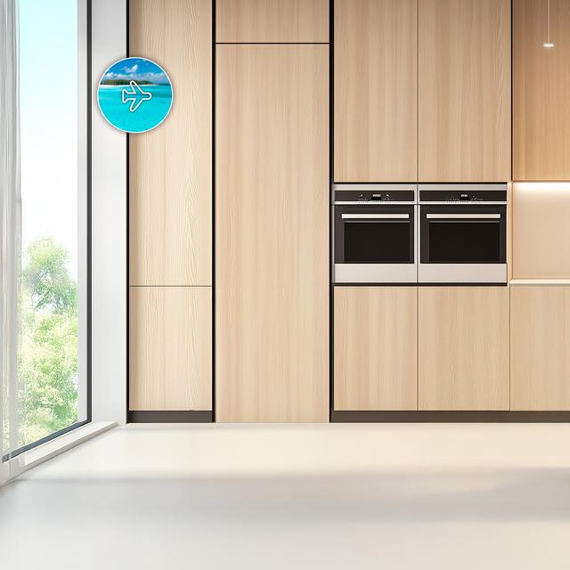 Bolero CoolMarket UF BI-D 222 GREY E Congelador 1 puerta integrable de puerta fija, 187x55,9cm, 222 Litros, Metal Cooling, Cavidad Interior gris prémium, Fast Freezing, modo Vacaciones y Clase Energética E,