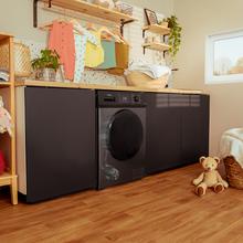 Bolero DressCode 12410 Inverter Steel Lave-linge steel avec 12 kg de capacité, 1400 tr/min, 16 programmes, classe A, moteur Inverter Plus et SteamMax, Drum Clean et Allergy Care.