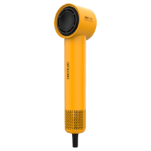 IoniCare RockStar Style Jaune Sèche-linge très compact et léger avec moteur brushless de 1500 W et 110 000 tr/min.