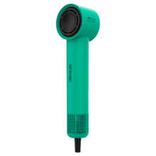 IoniCare RockStar Style Green Sèche-linge très compact et léger avec moteur brushless de 1500 W et 110 000 tr/min.