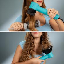 IoniCare RockStar Style Blue Secador muy compacto y ligero con motor brushless de 1500W y 110000 rpm.