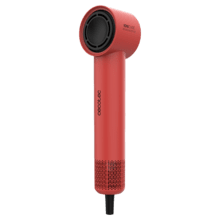 IoniCare RockStar Style Red Secador muy compacto y ligero con motor brushless de 1500W y 110000 rpm.