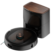 Conga 10090 AI Spin Revolution Ultra Power Home LifestyleRobot aspirador con inteligencia artificial, navegación láser y base de autovaciado. Inteligencia artificial, evita objetos. 4 en 1: barre, aspira, friega y pasa las mopas. 10.000 Pa de succión. Máximo 240 minutos de autonomía. Fregado profesional con mopas giratorias. Cepillo de silicona, óptimo para pelo de mascotas. 1 cepillo lateral. 4 niveles de potencia de aspiración y fregado. Control APP Cecotec y asistentes virtuales.