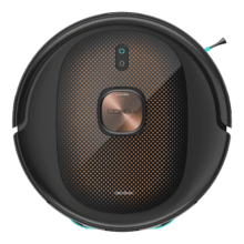 Conga 10090 AI Spin Revolution Ultra Power Home LifestyleRobot aspirador con inteligencia artificial, navegación láser y base de autovaciado. Inteligencia artificial, evita objetos. 4 en 1: barre, aspira, friega y pasa las mopas. 10.000 Pa de succión. Máximo 240 minutos de autonomía. Fregado profesional con mopas giratorias. Cepillo de silicona, óptimo para pelo de mascotas. 1 cepillo lateral. 4 niveles de potencia de aspiración y fregado. Control APP Cecotec y asistentes virtuales.