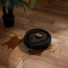 Conga 10090 AI Spin Revolution Ultra Power Home LifestyleRobot aspirador con inteligencia artificial, navegación láser y base de autovaciado. Inteligencia artificial, evita objetos. 4 en 1: barre, aspira, friega y pasa las mopas. 10.000 Pa de succión. Máximo 240 minutos de autonomía. Fregado profesional con mopas giratorias. Cepillo de silicona, óptimo para pelo de mascotas. 1 cepillo lateral. 4 niveles de potencia de aspiración y fregado. Control APP Cecotec y asistentes virtuales.