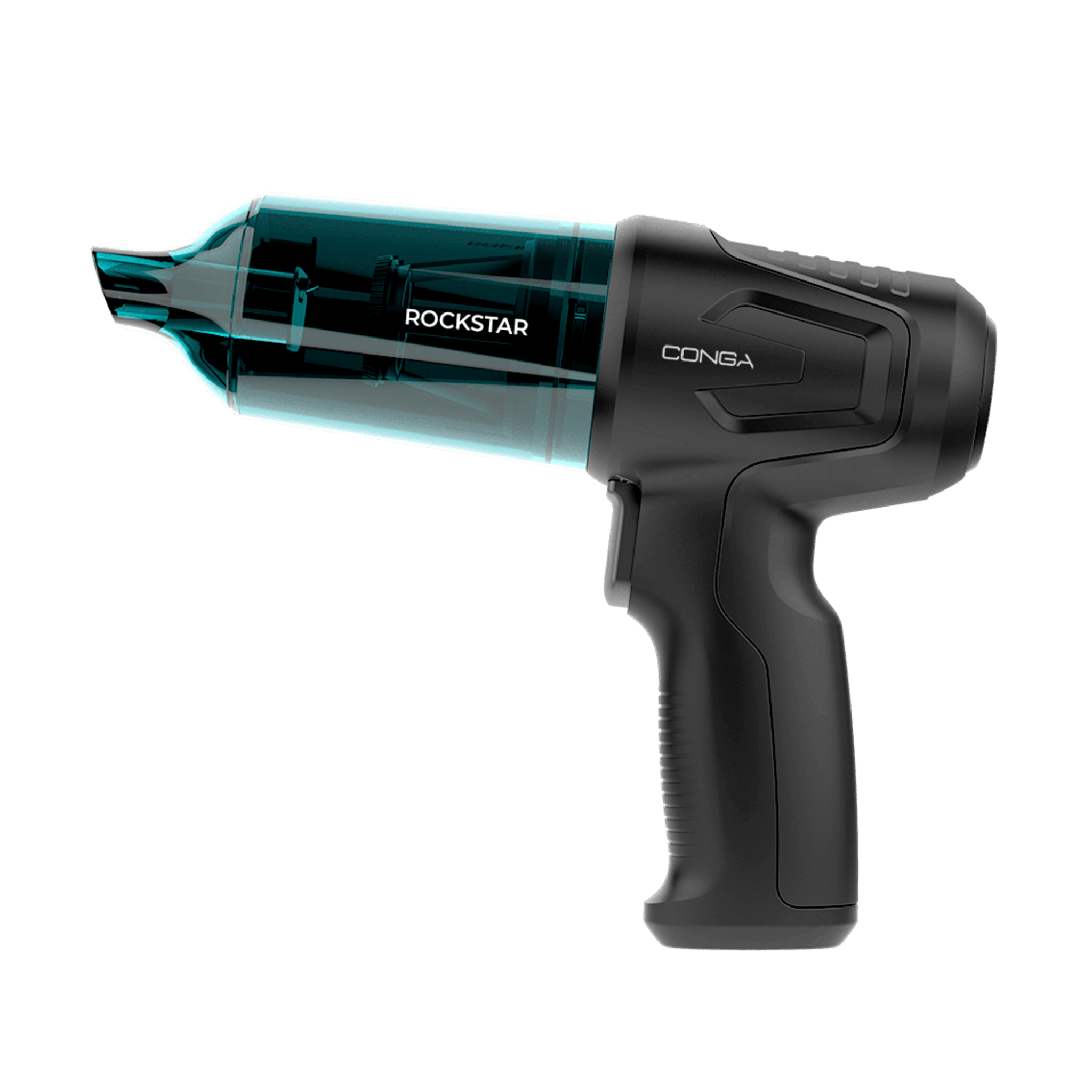 Aspirador de mano Cecotec Conga Rockstar Micro Hand vista lateral