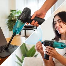 Conga Rockstar Micro Hand Aspirador de mano, combina funciones de aspirado y soplado.