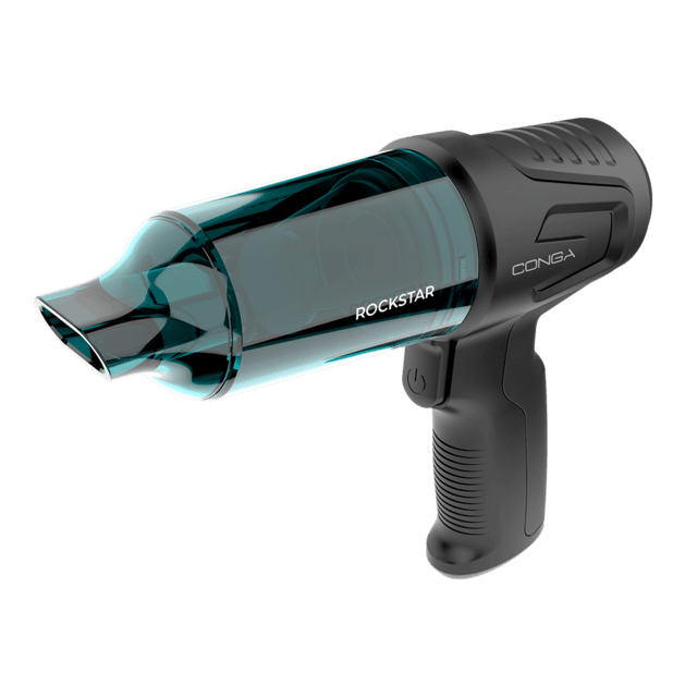 Conga Rockstar Micro Hand Aspirador de mano, combina funciones de aspirado y soplado.