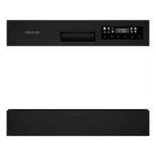 Bolero Aguazero 2300 Mini Lavavajillas blanco compacto de 6 cubiertos, 8 programas y clase D. Con pantalla Color Touch Panel y función Delay Start