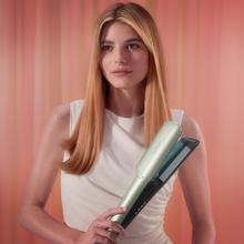 Air Lisse Olive Air Lisse Olive - Plancha de Pelo con Aire que protege el cabello, Tecnología Iónica, Keratina y aceite de argán, 3 Modos y Motor BLDC, para Todo Tipo de Cabellos