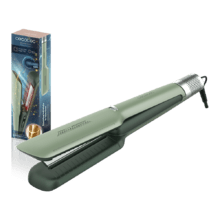 Air Lisse Olive Air Lisse Olive - Plancha de Pelo con Aire que protege el cabello, Tecnología Iónica, Keratina y aceite de argán, 3 Modos y Motor BLDC, para Todo Tipo de Cabellos