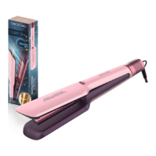 Air Lisse Cotton Candy - Plancha de Pelo con Aire que protege el cabello, Tecnología Iónica, Keratina y aceite de argán, 3 Modos y Motor BLDC, para Todo Tipo de Cabellos