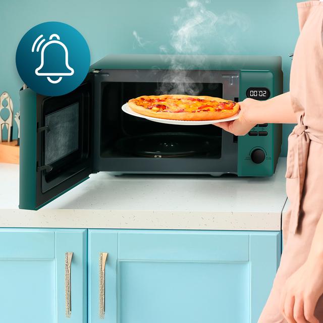 Cecotec Micro-ondes Mécanique de 20 L Proclean 3010 Retro Vert: 700 W 6