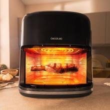 Cecofry&Grill Smokin'Prime 8500 Freidora de aire con doble resistencia para dorado perfecto y sabor de parrilla en carnes, capacidad de 8.5 litros y potencia de 2300 W para platos saludables.