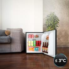 Bolero CoolMarket BC SD 47 Black Nevera Mini Bar termoeléctrica silenciosa con capacidad para 44 Litros. Control mecánico y luz LED interior. Clase energética E