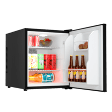 Bolero CoolMarket BC SD 47 Black Nevera Mini Bar termoeléctrica silenciosa con capacidad para 44 Litros. Control mecánico y luz LED interior. Clase energética E