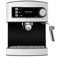 Power Espresso 20 Cafetera express para café espresso y cappuccino, con 20 bares y vaporizador orientable.