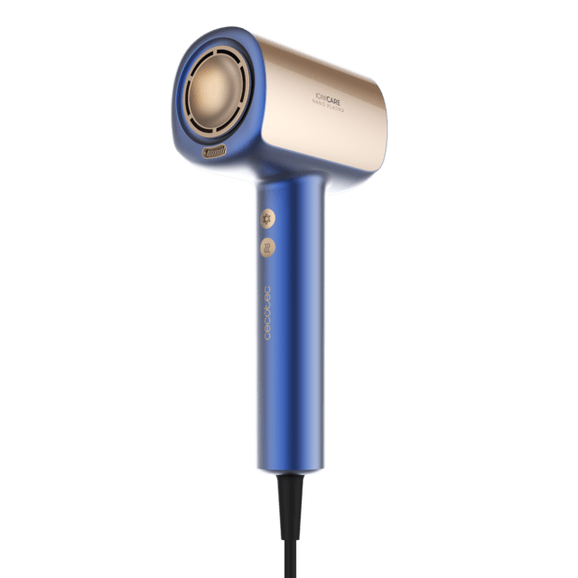 Secador Cecotec DryGlam Nano Plasma Blue vista frontal