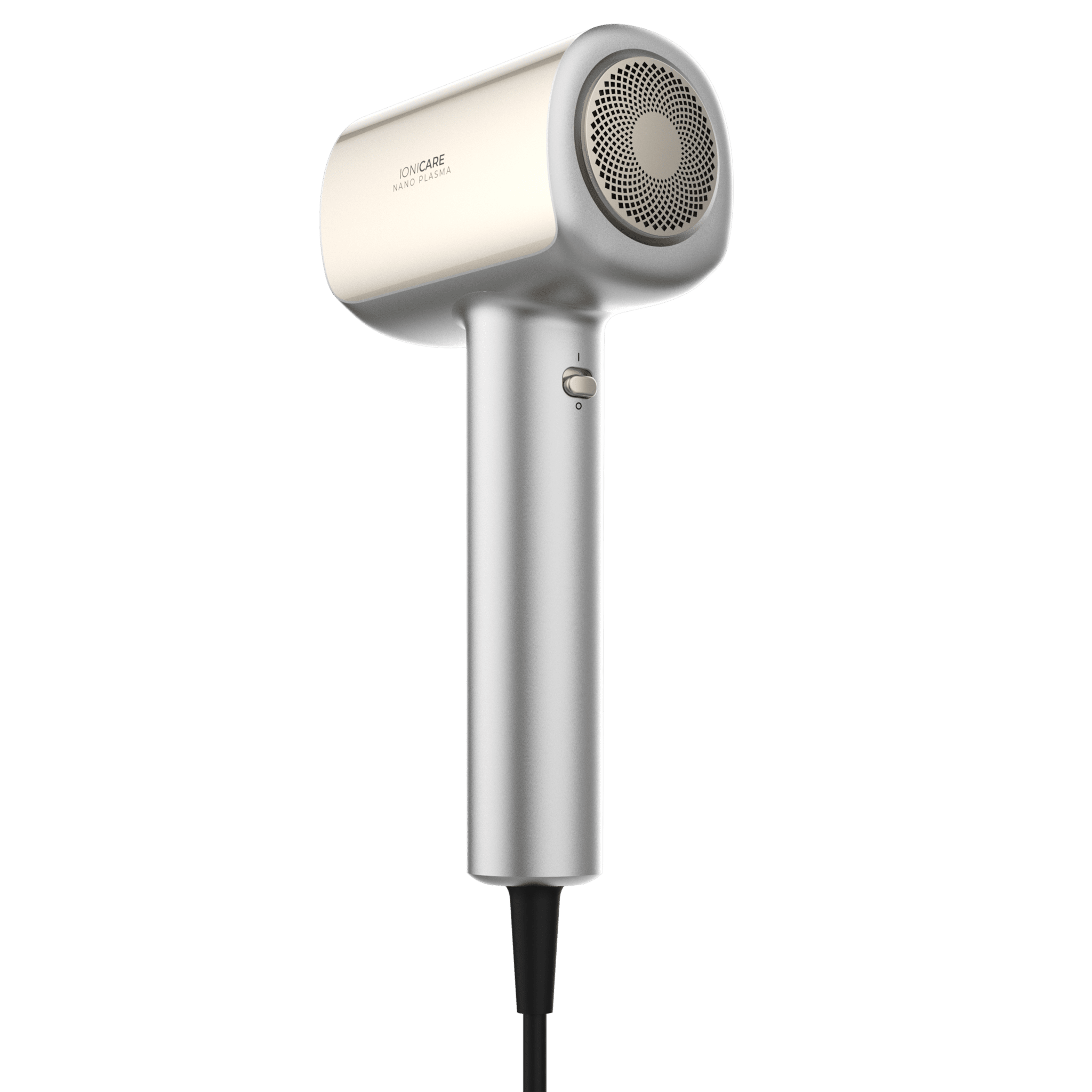 Secador Cecotec DryGlam Nano Plasma Aluminum vista trasera con rejilla de aire