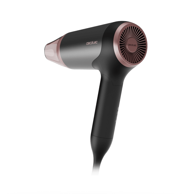 IoniCare Power&Go Heaven Black Secador de pelo DC plegable con tecnología iónica real y pro style que incluye boquilla de precisión, difusor y función de aire frío