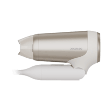 IoniCare Power&Go Heaven Champagne Secador de pelo DC plegable con tecnología iónica real y pro style que incluye boquilla de precisión, difusor y función de aire frío