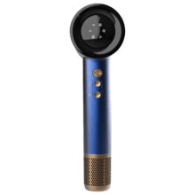 IoniCare RockStar Nano IonTech Blue Secador de pelo con Plasma, 110000 rpm, pantalla, control inteligente del calor, 3 temperaturas, 3 velocidades y función memoria