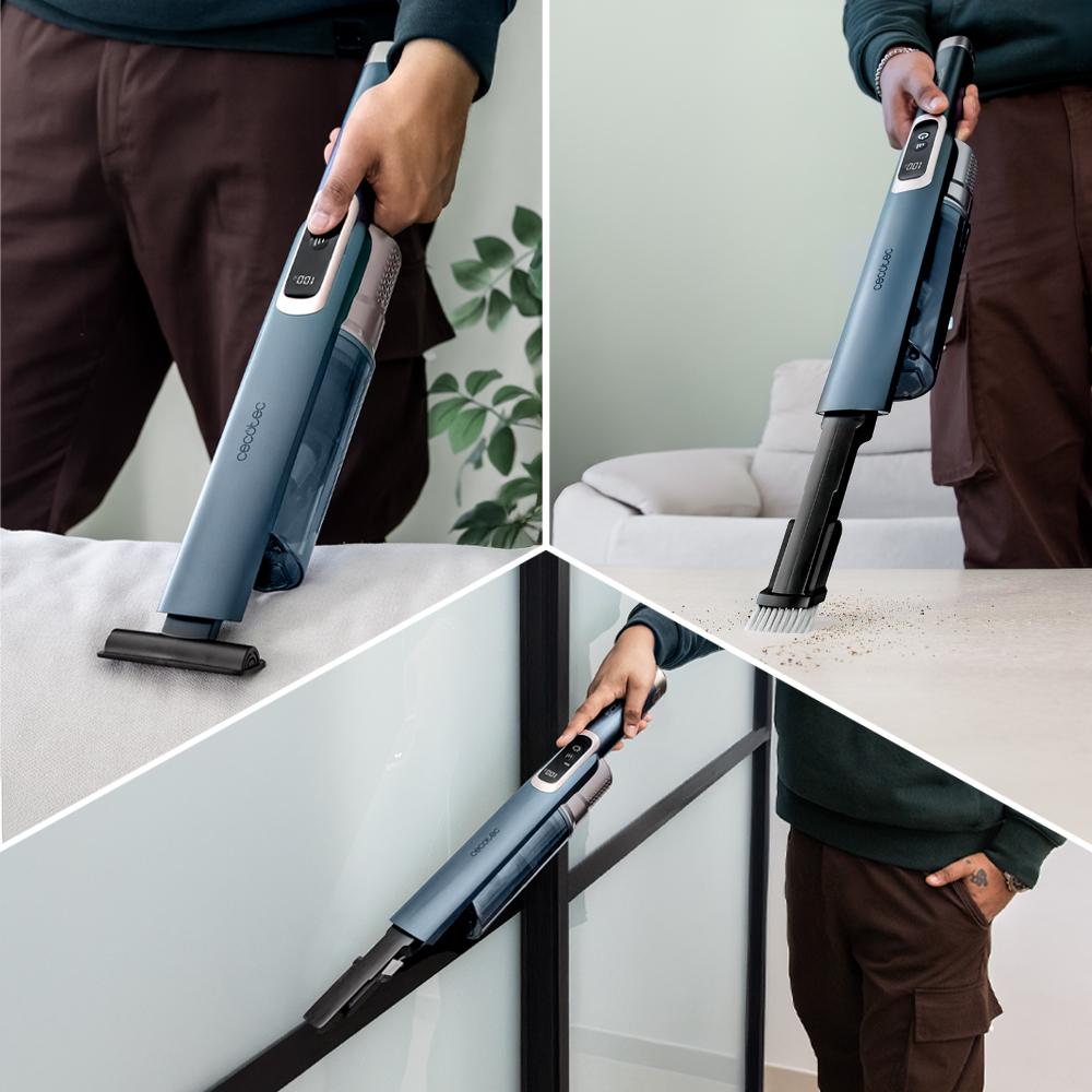 Cecotec Scoba 2100 Station como aspirador de mano con accesorios