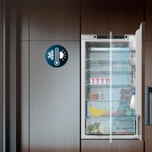 Bolero CoolMarket Combi BI-D FLW 341 E Frigorífico Combi Integrable de puerta fija, 341L, Total NoFrost, Full LED Wall, Fresh Zone Plus, Tamaño XL con Compresor Inverter Plus, Fast Cooling y Fast Freezing, Modo Vacaciones, Modo Smart, Clase E y 193,7x69cm.