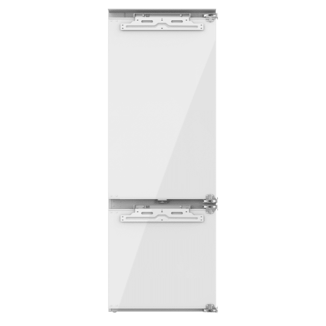 Bolero CoolMarket Combi BI-D FLW 341 E Frigorífico Combi Integrable de puerta fija, 341L, Total NoFrost, Full LED Wall, Fresh Zone Plus, Tamaño XL con Compresor Inverter Plus, Fast Cooling y Fast Freezing, Modo Vacaciones, Modo Smart, Clase E y 193,7x69cm.