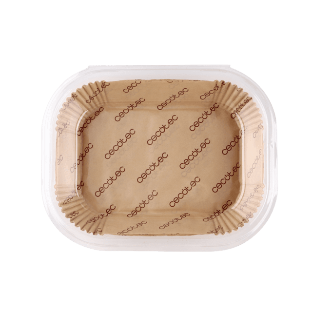 Cecofry TwinBucket Paper Pack Accessories 150 papeles para freidora de aire, prácticos y compatibles con freidoras de doble cubeta de 4.5L cada una. Permitirán mantener tu freidora de aire limpia y libre de comida pegada, simplificando la limpieza y prolongando la vida útil.