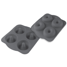 Cecofry SweetBake Pack Accessories Moules en silicone de haute qualité et sans BPA pour les beignets et les muffins et pinceaux en silicone. Ils sont compatibles avec les friteuses de 6 à 8 L et offrent une surface antiadhésive pour un nettoyage facile.