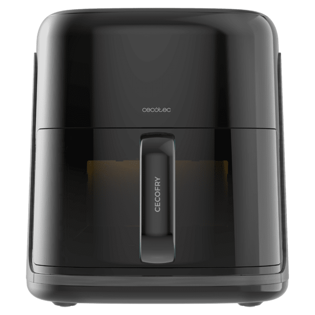 Cecofry&Grill Smokin'Prime 6500 Freidora de aire con doble resistencia para dorado perfecto y sabor de parrilla en carnes, capacidad de 6,5 litros y potencia de 2200 W para platos saludables.