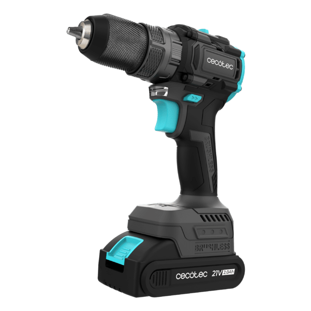 PowerForce 3000 Impact Brushless Taladro percutor y atornillador. Incluye dos baterías 21V 2Ah. Motor sin escobillas, Brushless. Apto para cualquier material, incluso hormigón. Función percutora de hasta 32.000ipm. Velocidad regulable hasta 1.500rpm. Par de apriete de 45Nm regulable en 25+1 niveles. Luz LED. Incluye maletín y accesorios.