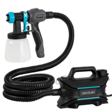 PerfectPaint 800 EasyGo Equipo de pulverización de pintura con 800W de potencia. Control total del caudal. Precisión de 18kPa. Incluye 4 boquillas. Contenedores intercambiables de 800ml.
